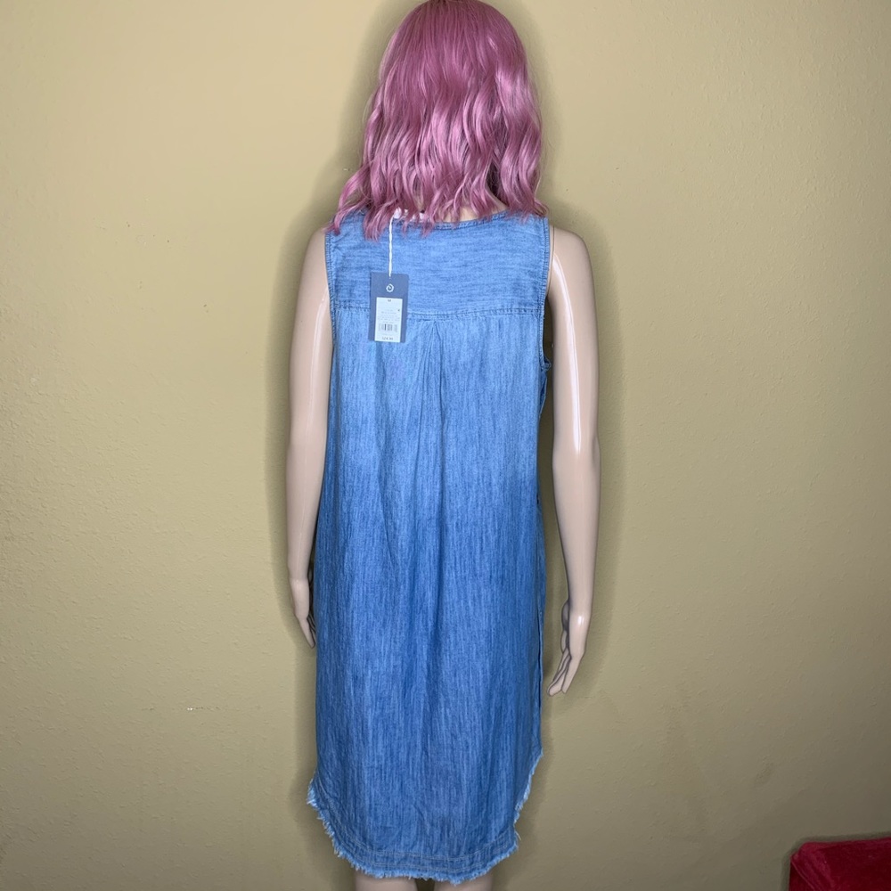 Universal Thread Denim Button Dress - Picture 2 of 5